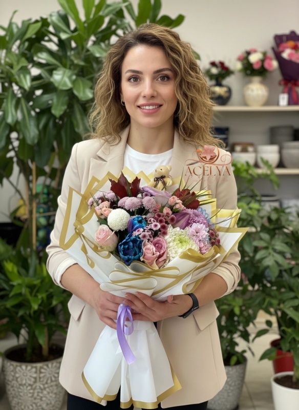 Pastel Harmoni Buketi